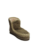 Eskimo Hairy Cow Suede Boot, Military