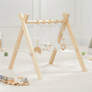 Foldable baby play gym deals