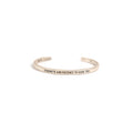 ***Silver Cuff - Strength And Patience