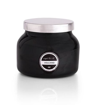 8 oz. Black Petite Signature Jar Candle - Volcano