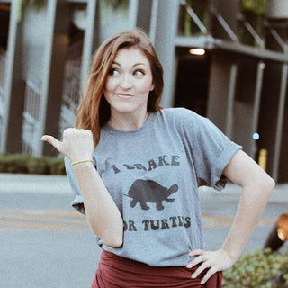 I Brake for Turtles T-Shirt Adult