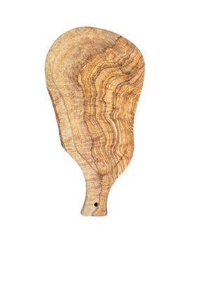 Rustical Plank w Handle Olive Wood
