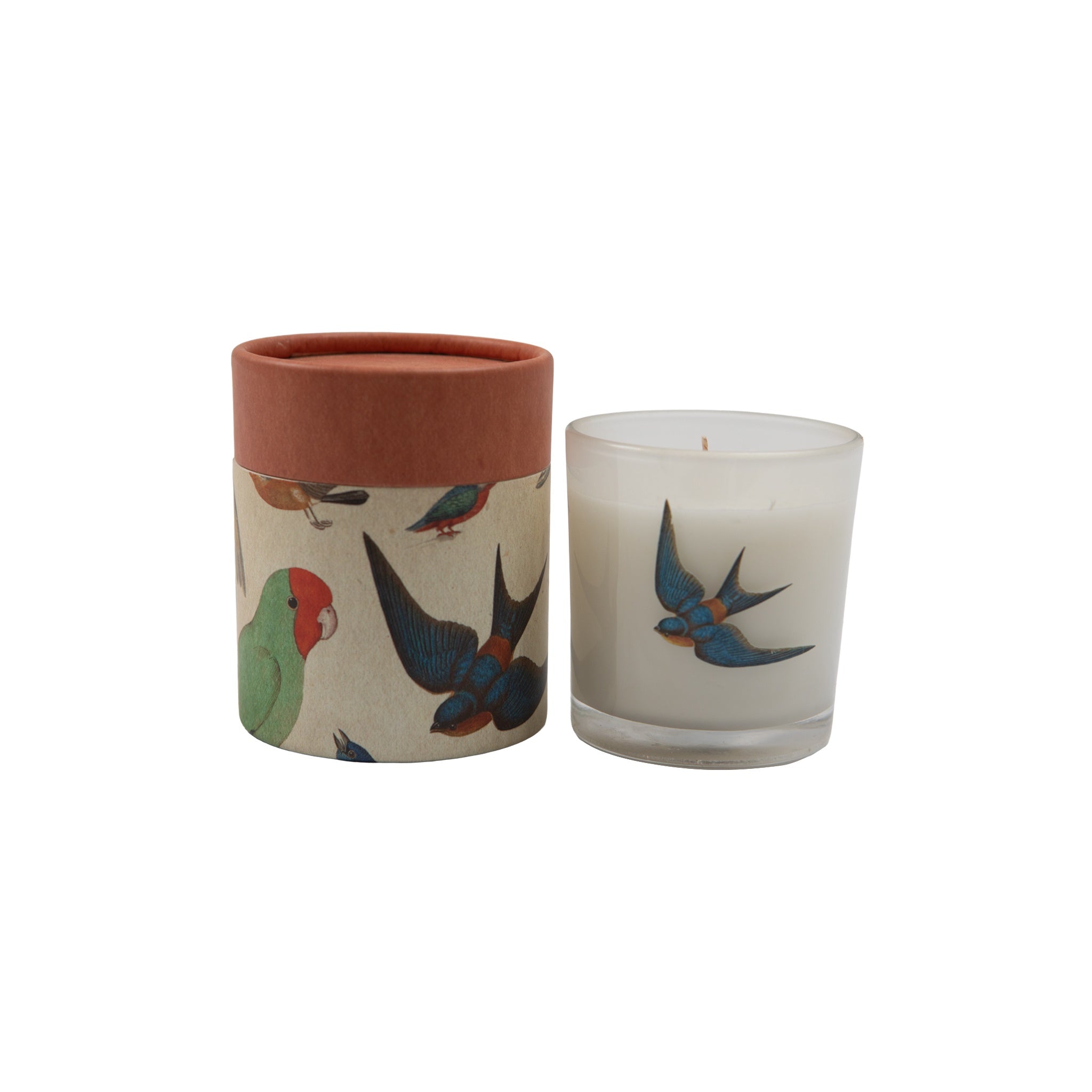 Flora & Fauna Blue Bird Candle