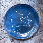 Sagittarius Mini Round Decoupage Plate- 4"