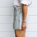 Light Blue Denim Shorts
