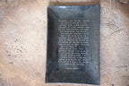 Charles Swindoll Large Rectangular Decoupage Plate - 5.75" x 8.5"