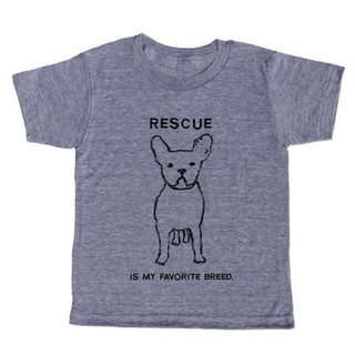 Rescue Is My Favorite Breed T-Shirt Kids