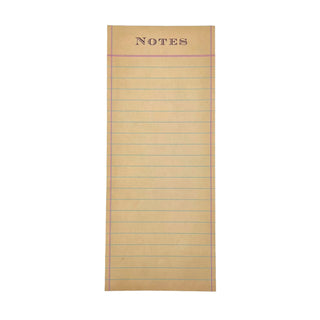 ***Notes Skinny Notepad