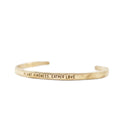 ***Brass Cuff - Plant Kindness