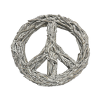 ***Peace Sign XLarge Whitewash Driftwood - 30x30