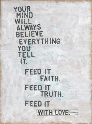 Faith, Truth & Love - Art Print