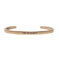 ***Brass Cuff- Find The Beauty