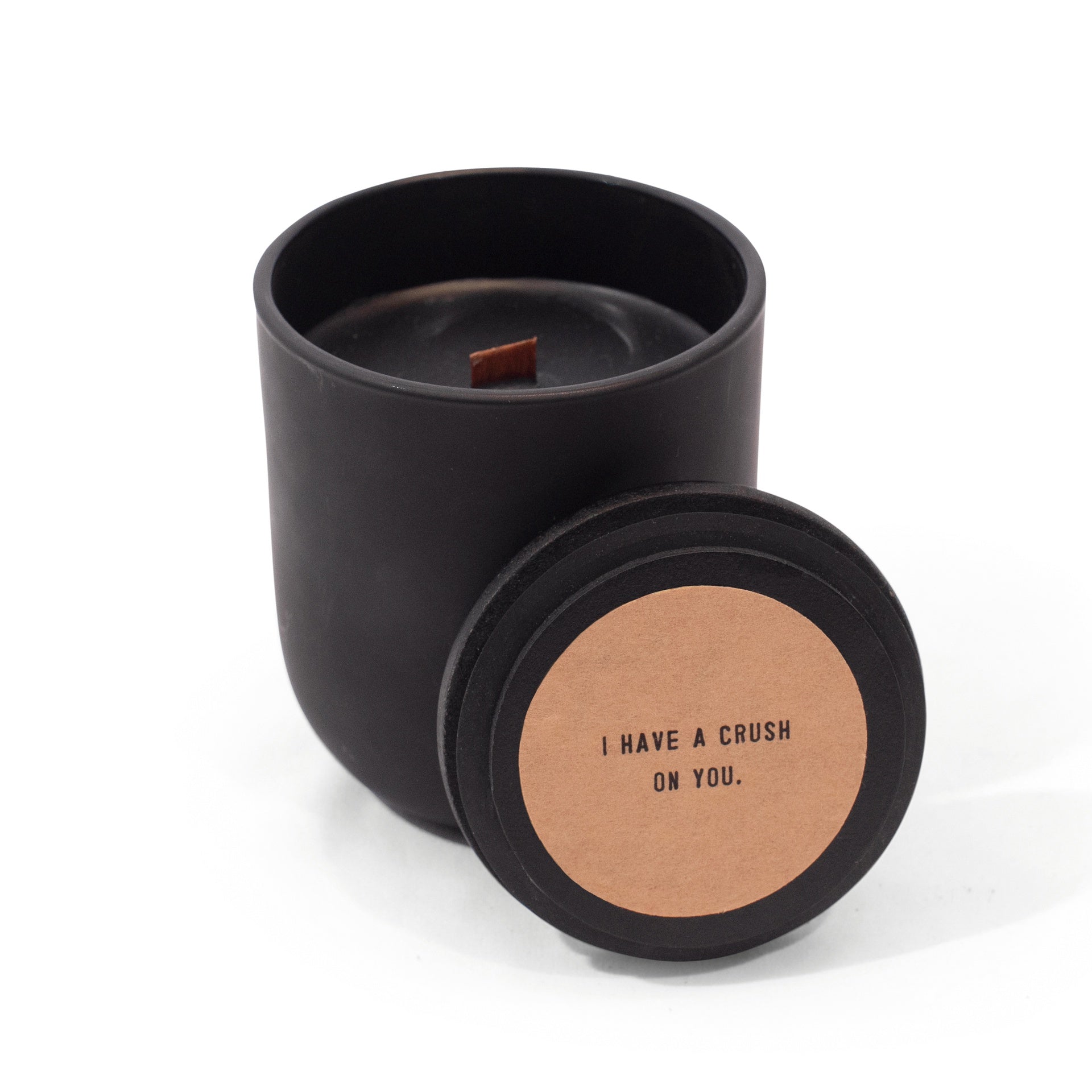 Wood Wick Matte Black Candle Collection