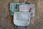 Kantha Zip Bag