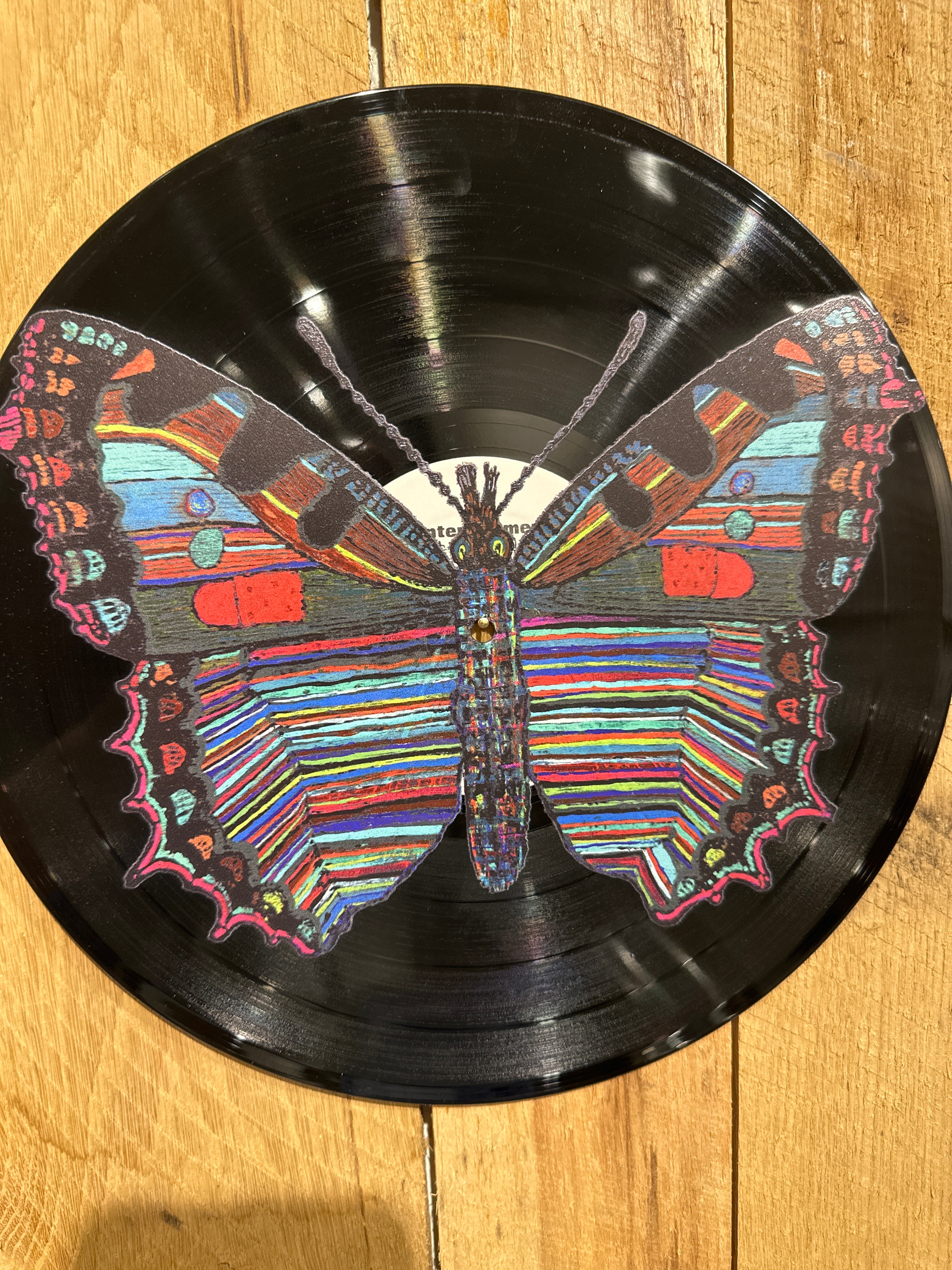 Butterfly Vinyl Record