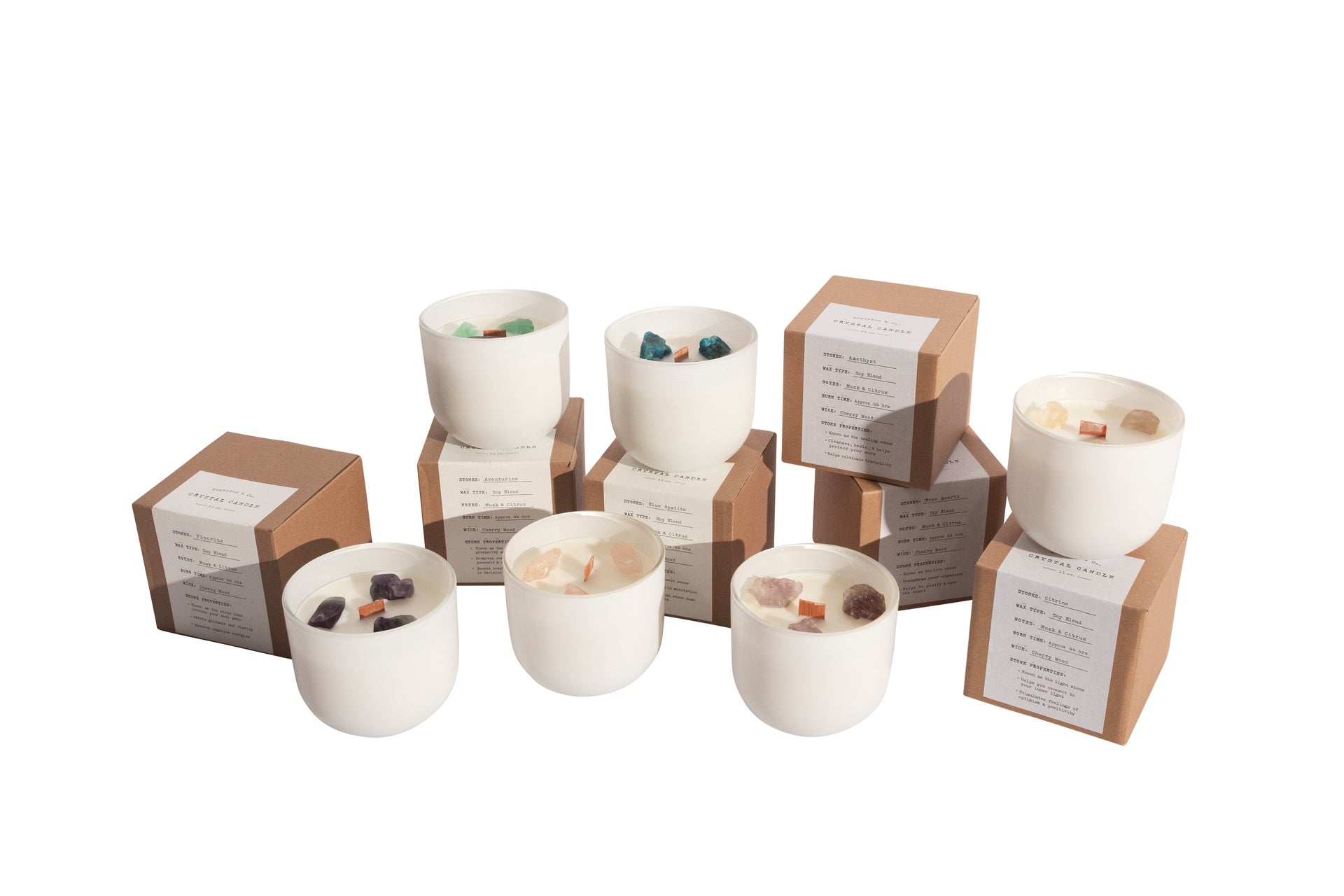 Crystal Candle Collection