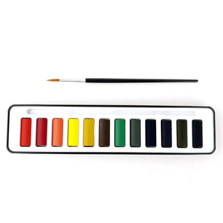 Watercolor Paint Set Palette