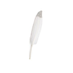 Glittered Dipped Goose Feather
