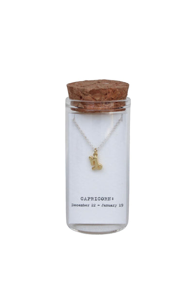 Message in a Bottle Zodiac Necklace Collection Second Edition