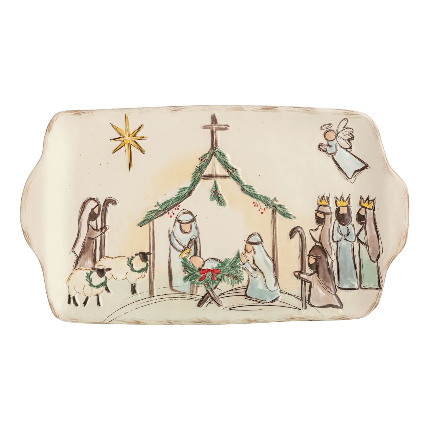 Nativity Platter, New