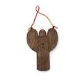 Hand Carved Wood Angel - 6" x 7.34"