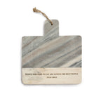 Marble and Wood Cutting/Serving Board