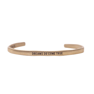 Brass Cuff - Dreams Do Come True