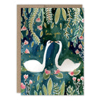 Swans Love You Card