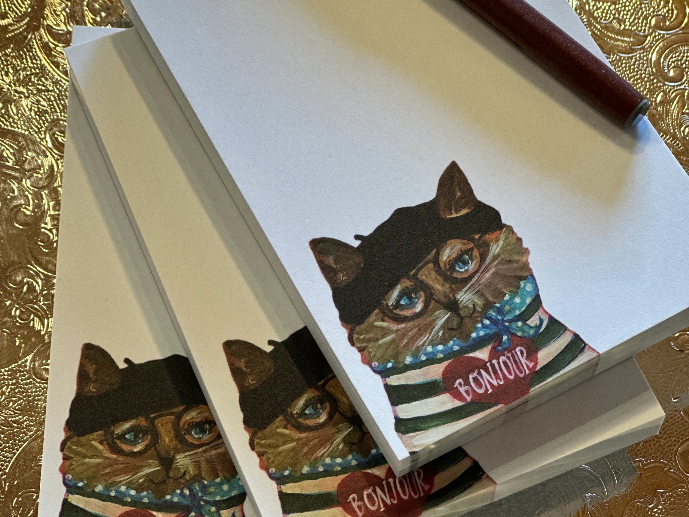 Bonjour Chat Le Petit Notepad