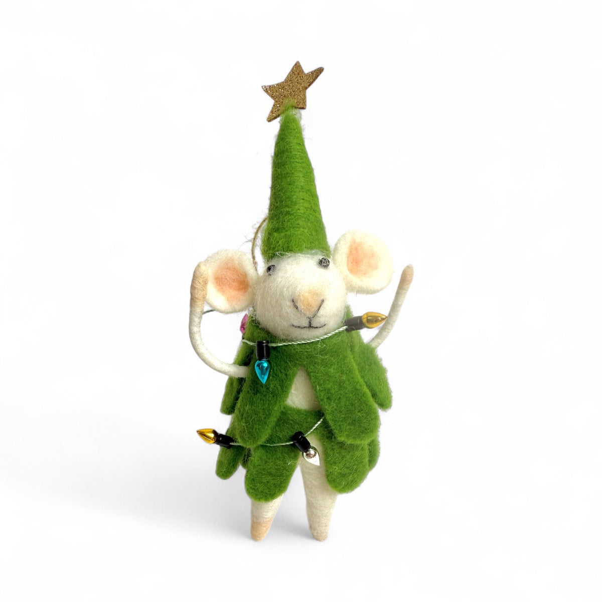 ***White mouse with Christmas Tree costume- Very Merry Mice