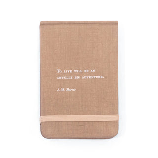 Peter Pan Fabric Notebook