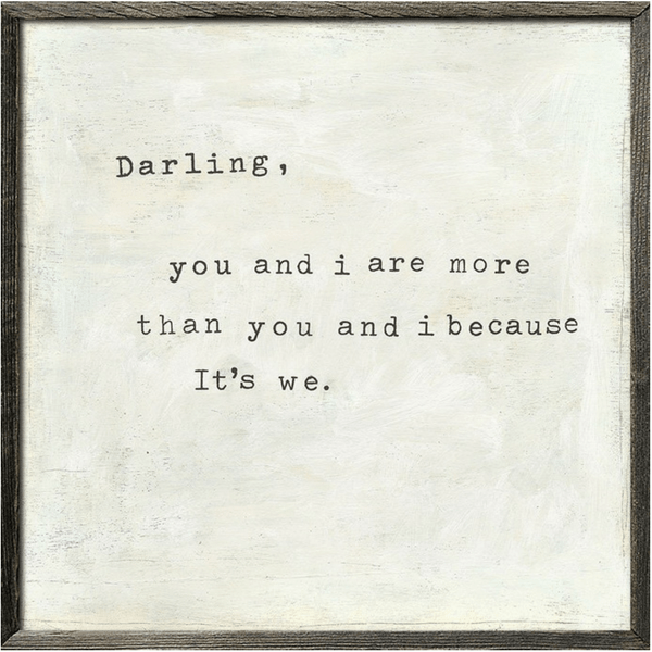 Darling You and I