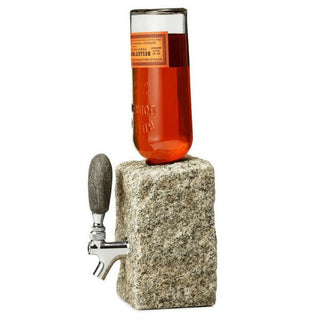 Grey Stainless Cobbled Beveraged Dispenser