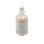 Peace & Love Bath Salt Apothecary Jar