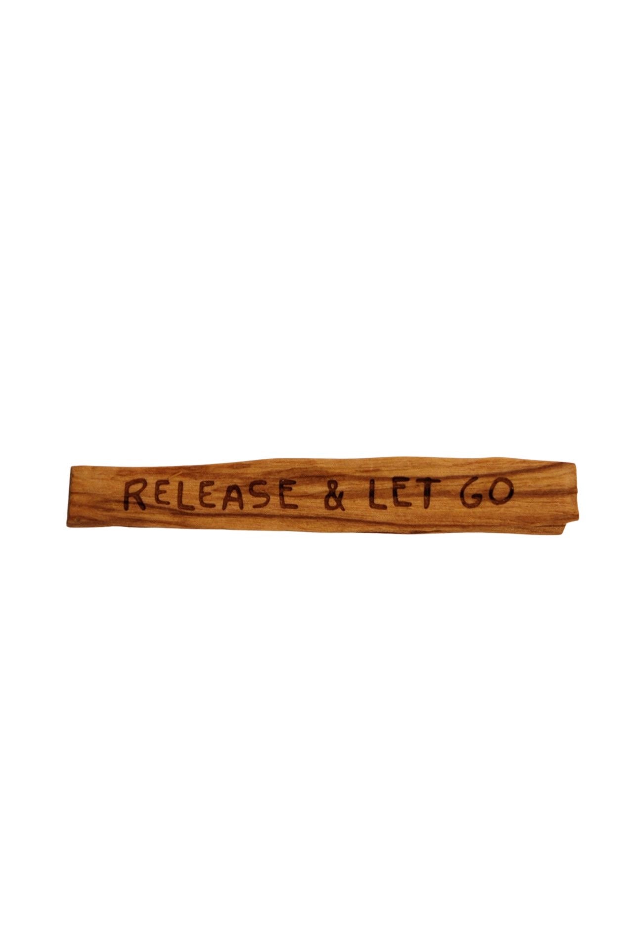 Palo Santo Stick With Mantra-Release & Let Go