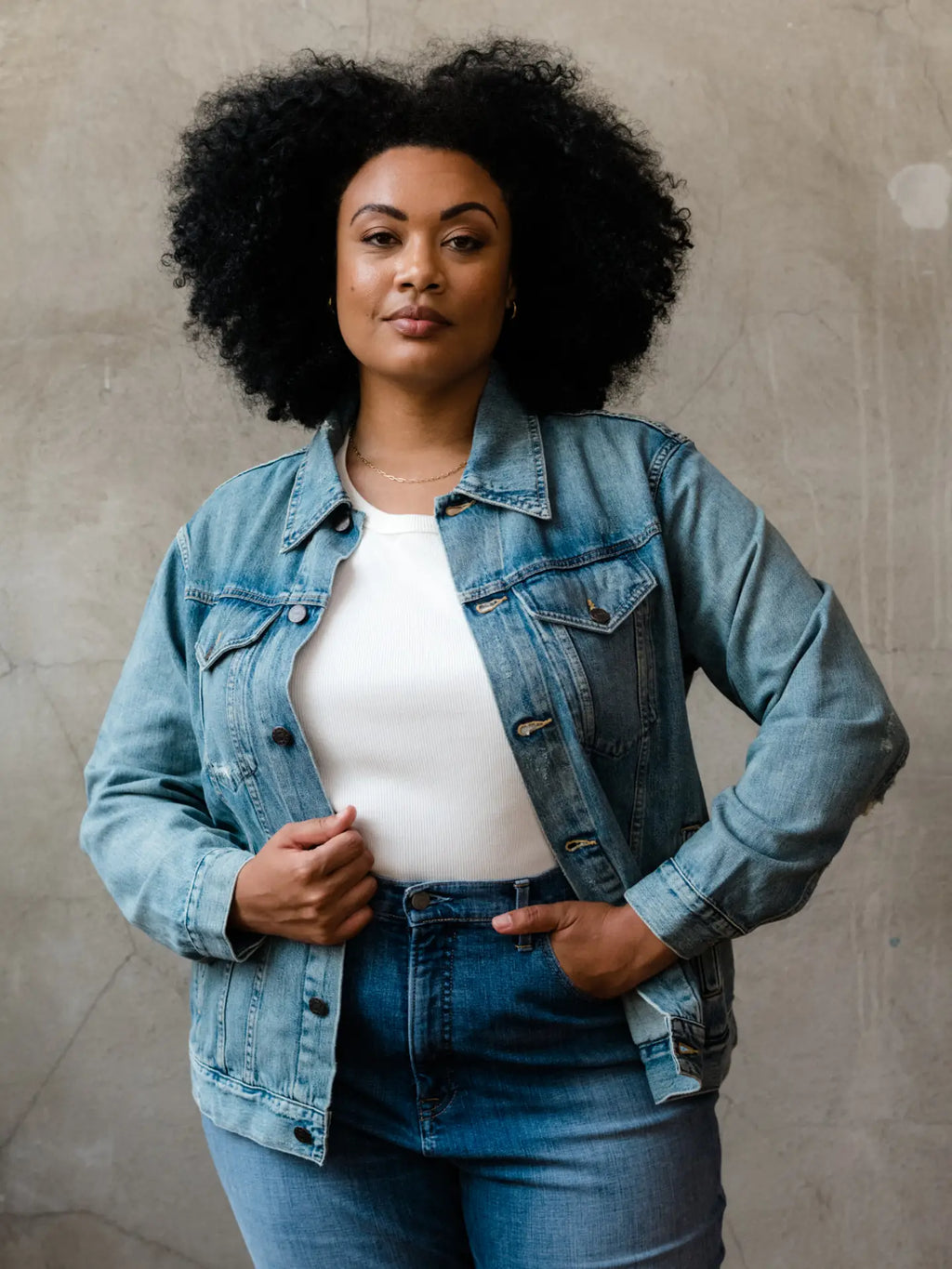 The Merly Denim Jacket - Original Wash