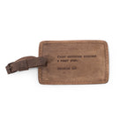 Leather Luggage Tags