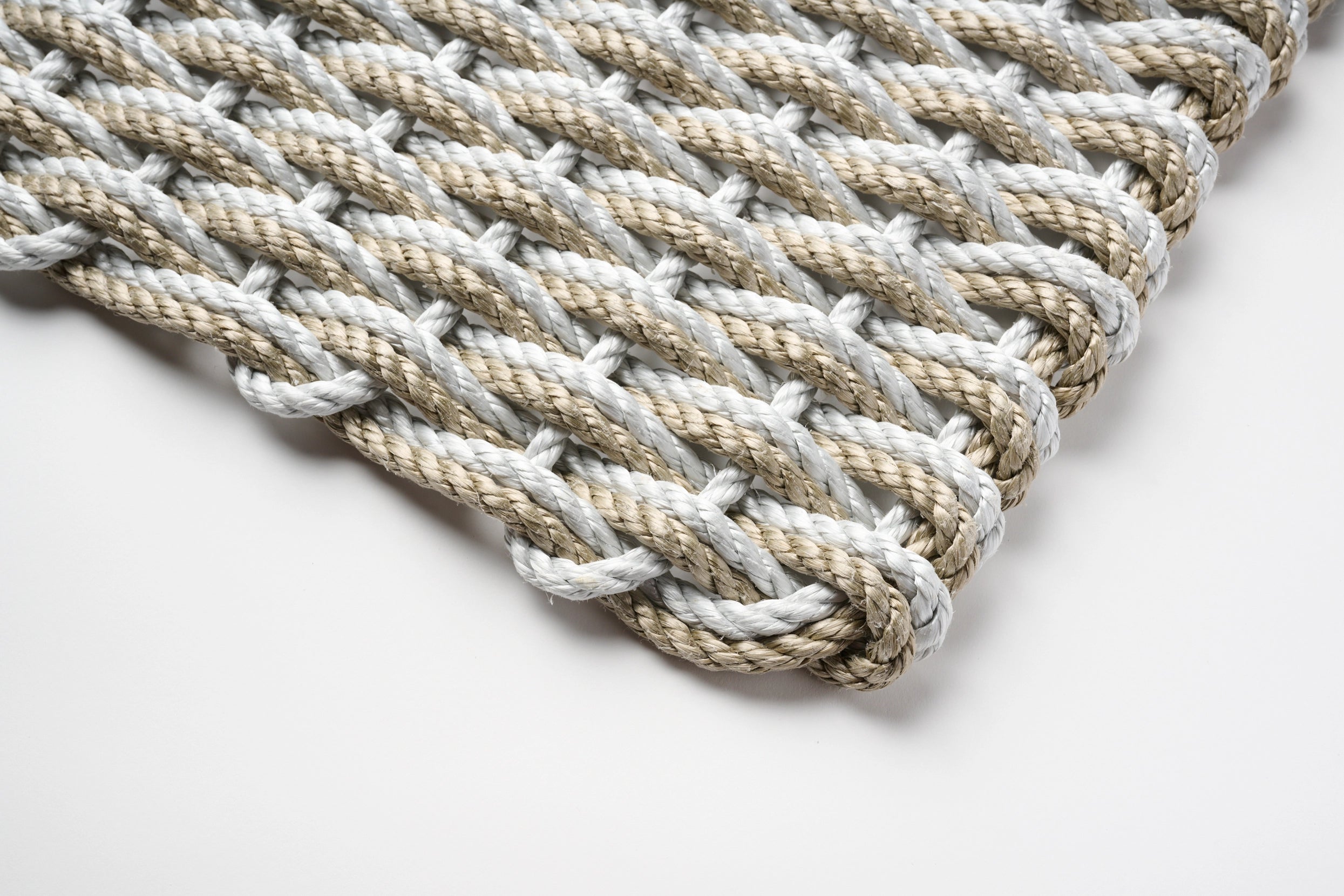 Fog Gray + Sand Doormat