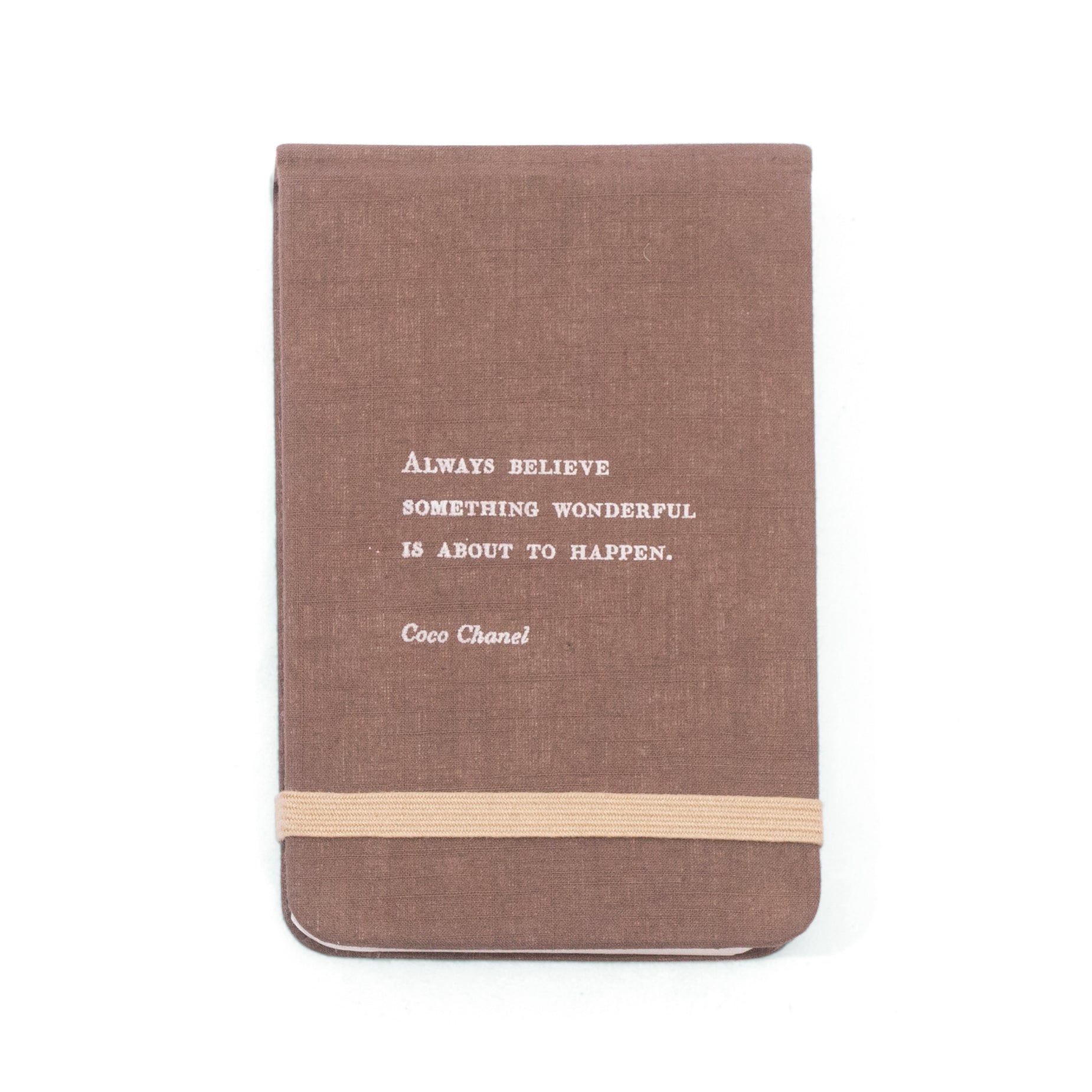 Coco Chanel Fabric Notebook | Sourced from Local Artists | Sugarboo & Co.