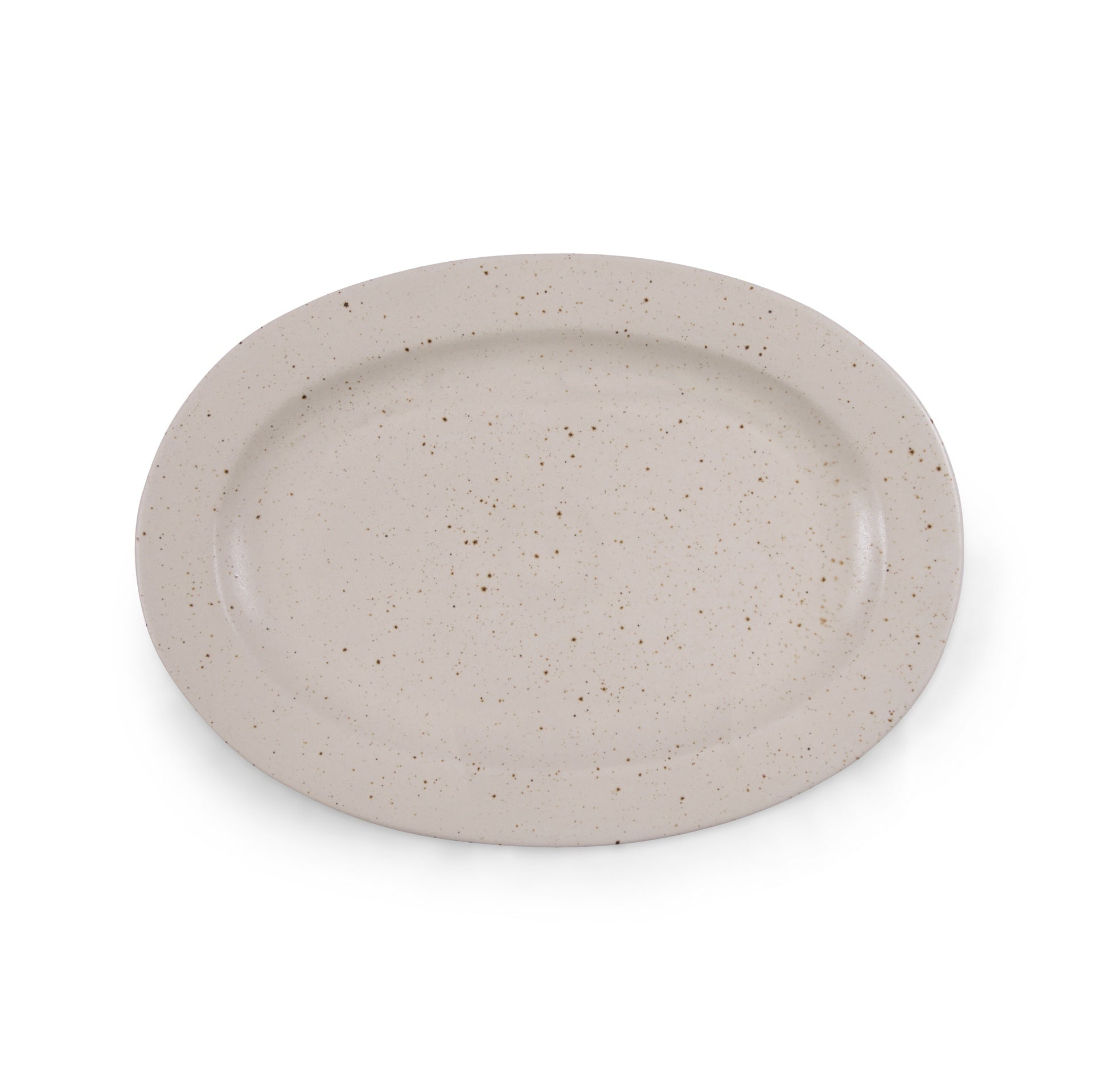 ***Extra Large Speckled Ceramic Serving Dish - 18"x13" 18"x13"