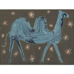 Camel In The Stars Art Print