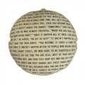 ***Velveteen Rabbit with Stripes Floor Pouf