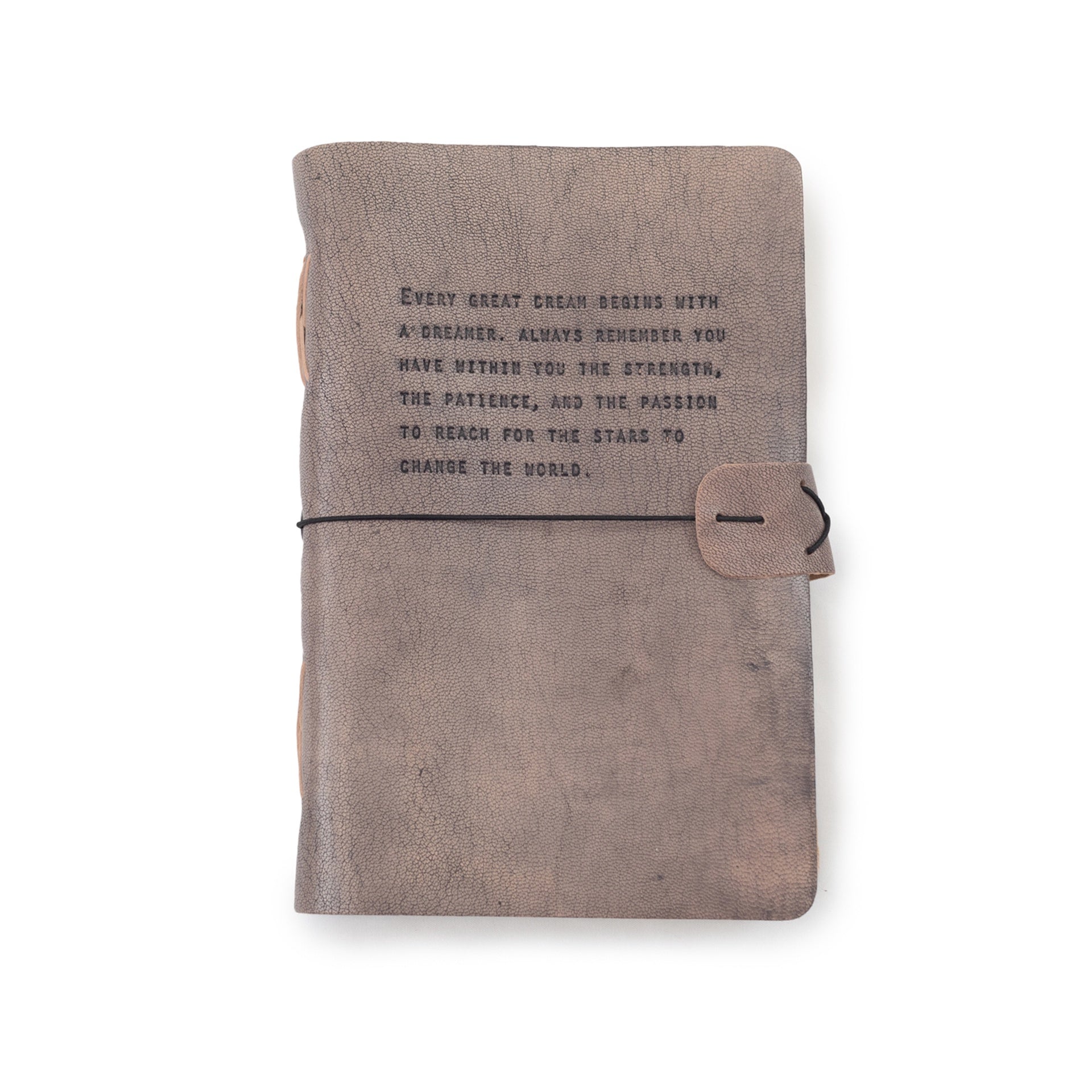 Artisan Leather Journal - Grey