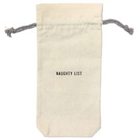 ***Wine Bag - Naughty List (Seasonal)