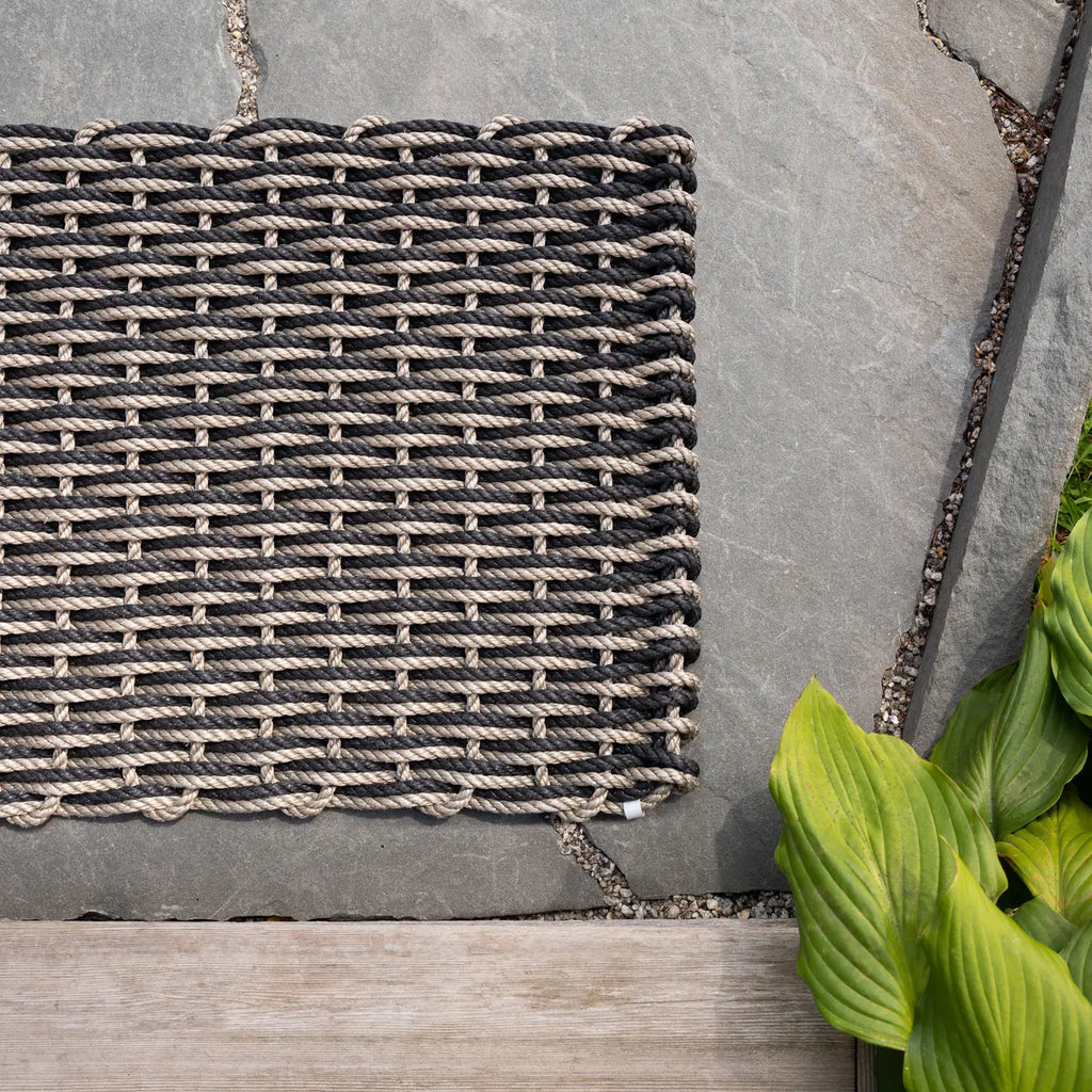 Sand + Charcoal Doormat