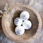 Lavender Crystal Bath Bomb - Rose Quartz