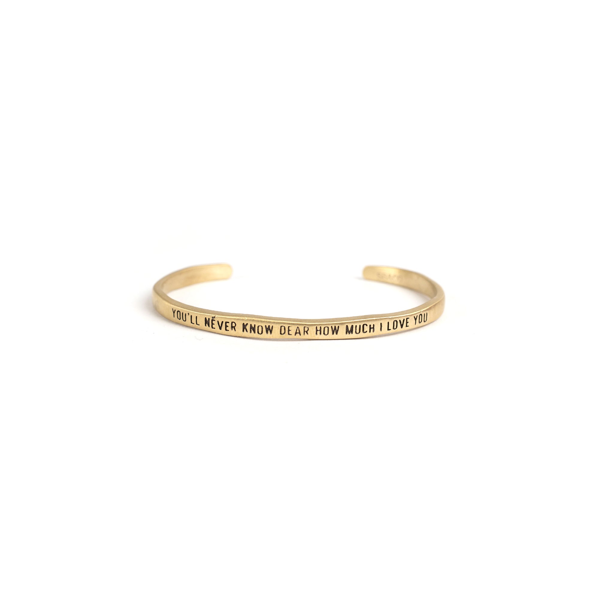 Articles of Love Collection - Brass Cuff