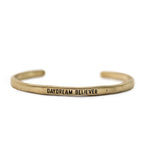 Articles of Love Collection - Brass Cuff
