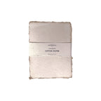 6x8 Handmade Cotton Paper Bundle - Flax