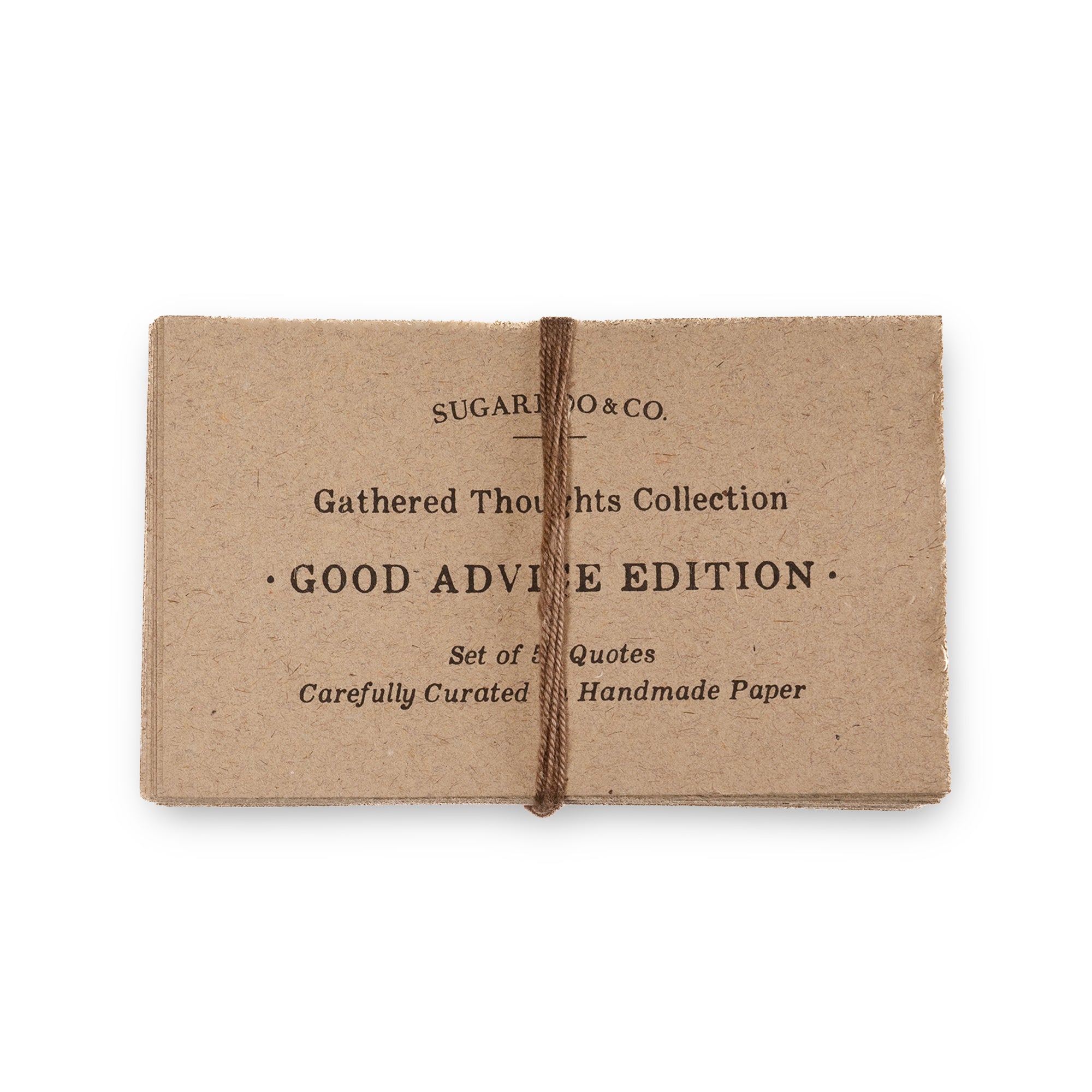 50 Gathered Thoughts of Good Advice on Handmade Paper